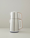 English Home CMK 6010 Inox Çay Makinesi ve Kettle Beyaz-Bakır