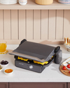 English Home TMK 5050 Teflon Çıkarılabilir Plakalı Tost Makinesi 1800W Antrasit