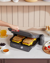 English Home TMK 5050 Teflon Çıkarılabilir Plakalı Tost Makinesi 1800W Antrasit