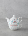 Enola New Bone China Demlik Seti 400 ml Beyaz