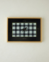 Epona Cam Dekoratif Tepsi 29x41 cm Siyah - Beyaz