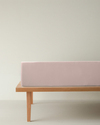 Essence Pamuk Penye Tek Kişilik Lastikli Çarşaf 100x200 cm Toz Pembe