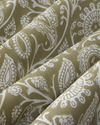Ethnic Charm Kolay Ütülenir Tek Kişilik Nevresim Takımı 160x220 cm Yağ Yeşili