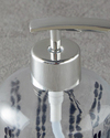 Evalina Cam Banyo Sıvı Sabunluk Silver
