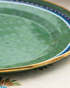 Exotic Circle Emaye Sunumluk 31 cm Yeşil