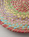 Exotic Lines Hasır Duvar Aksesuarı Multicolor