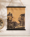 Exotic Palm Bambu Duvar Aksesuarı Natural-Siyah