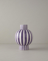 Exotic Strip Seramik Vazo Mor