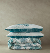 Exotic Toile Çift Kişilik Nevresim Seti Lacivert – Yeşil