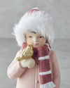 Fairy Girl Biblo 7,5x7,5x19 cm Pembe