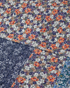 Fanciful Patchwork Çift Kişilik Çok Amaçlı Örtü 200x220 cm Bordo