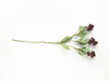 Fancy Flowers Tek Dal Yapay Çiçek Kahve