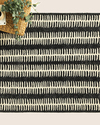 Fancy Osana Dokuma Kilim Krem Siyah
