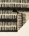 Fancy Osana Dokuma Kilim Krem Siyah