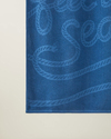 Feel the Sea Pamuk Plaj Havlusu 70x140 cm İndigo