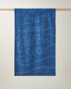 Feel the Sea Pamuk Plaj Havlusu 70x140 cm İndigo