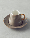 Felix New Bone China Kahve Fincan Takımı 4 Parça 2 Kişilik Vizon