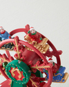 Ferris Wheel Müzik Kutusu 13x13x18.5 cm Kırmızı - Yeşil