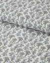 Fiore Baskılı Pamuklu Çift Kişilik Pike 200x220 cm Mor