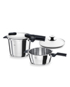 Fissler Vitaquick Glossy Düdüklü Tencere 4,5L Siyah