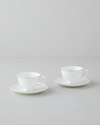 Flare New Bone China 4 Parça 2 Kişilik Kahve Fincan Takımı Gold