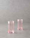 Flor Pura Cam 2'li Meşrubat Bardağı Pembe