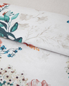 Flora Vista Dijital Baskılı Soft Cotton Tek Kişilik Nevresim Takımı Turuncu
