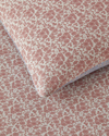 Floral Breeze Kolay Ütülenir Çift Kişilik Nevresim Takımı 200x220 cm Pembe - Mavi