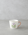 Floral Breeze New Bone China Kupa 450 ml Renkli