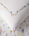 Floral Bud Pamuklu Çift Kişilik Nevresim Seti 200x220 cm Hardal-Pembe