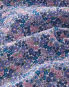 Floral Cascade Tek Kişilik Çok Amaçlı Örtü 160x220 cm Pembe
