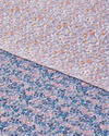 Floral Cascade Tek Kişilik Çok Amaçlı Örtü 160x220 cm Pembe