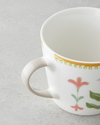 Floral Garden New Bone China Kupa 450 ml Renkli