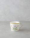 Floral Garden New Bone China Kupa 450 ml Renkli