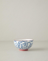 Floral Lines New Bone China Kase Lacivert