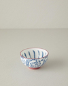 Floral Lines New Bone China Kase Lacivert