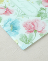 Floral Spirit Cam Kesme Tahtası 25x35 cm Pembe - Mavi