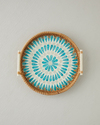 Florence Rattan Tepsi 28 cm Kahverengi