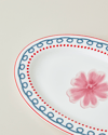 Florentis Bone Porselen Kayık Tabak 21,5 cm Renkli