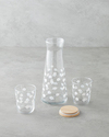 Floret Cam 3 Parça Su Takımı 1150 ml + 315 ml Şeffaf