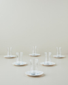 Florvia Bone Porselen 12 Parça 6 Kişilik Çay Seti 170 ml Beyaz