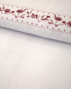 Flower Chain Dijital Baskılı Soft Cotton Çift Kişilik Nevresim Takımı Gül Kurusu