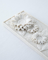 Flower Duvar Aksesuarı 17,5x5,5x34,5 cm Bej