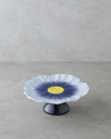 Flowerella Dolomite Kek Standı 26 cm Mavi