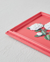 Flowers Duvar Aksesuarı 20x17x1,5 cm Kırmızı