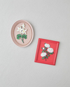 Flowers Duvar Aksesuarı 20x17x1,5 cm Kırmızı