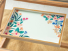 Flowertopia Dekoratif Tepsi Sarı
