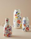 Flowery Vazo Beyaz