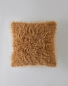 Fluffy Kırlent Kılıfı 45x45 cm Açık Kahverengi