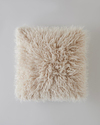 Fluffy Kırlent Kılıfı 45x45 cm Bej